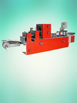 Paper napkin machine